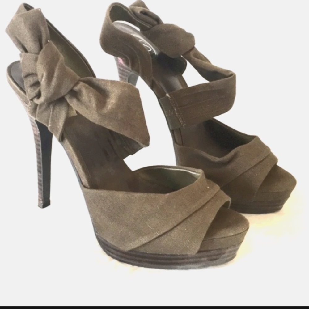 Jessica Simpson Tan High Heels Size 7